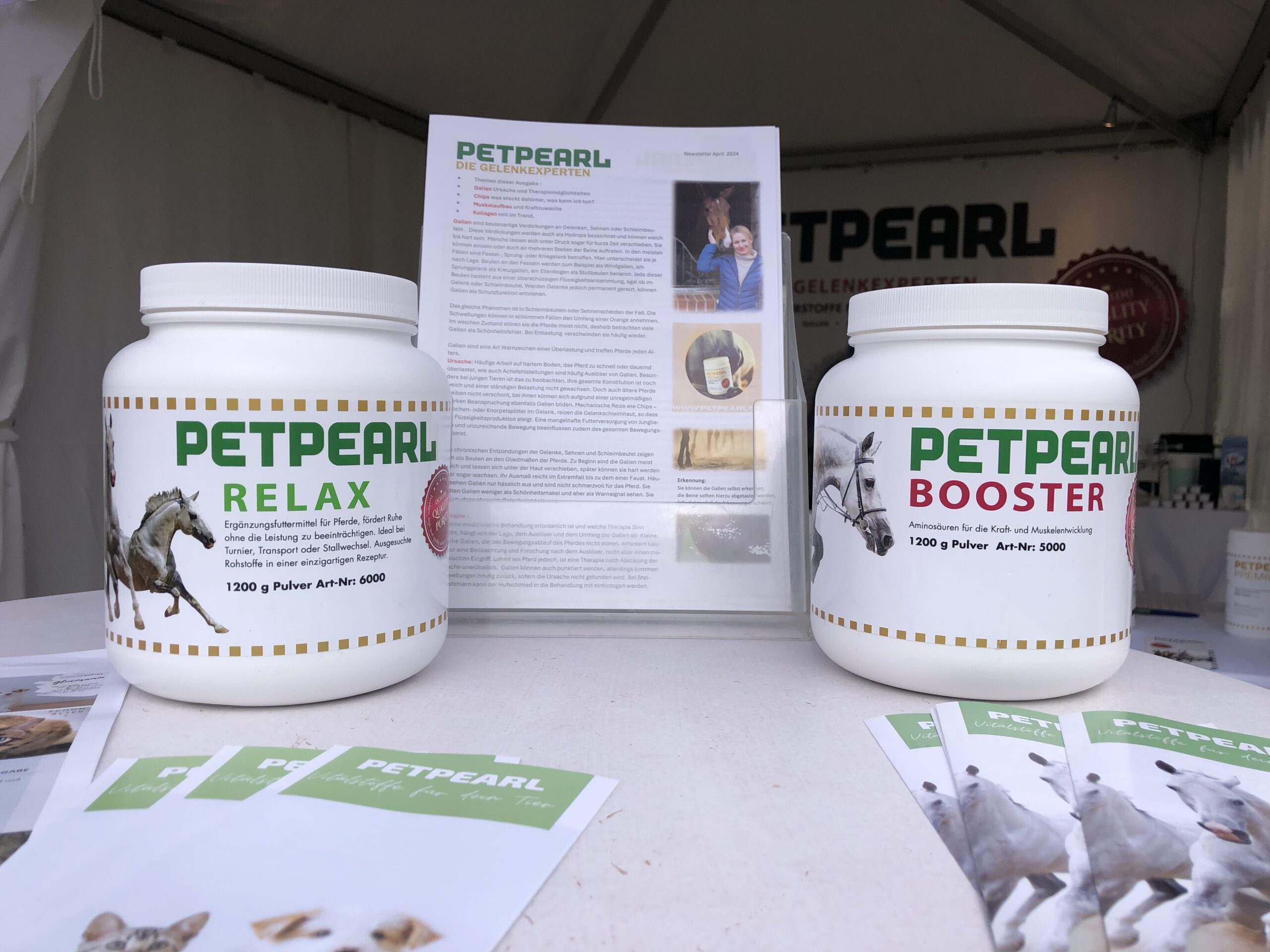 PETPEARL Vitalstoffe für Pferde & Hunde